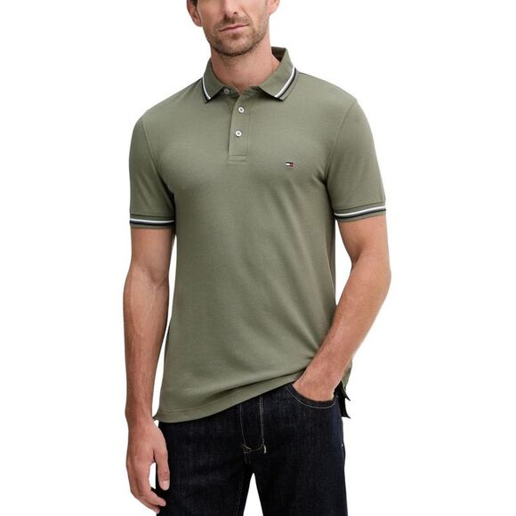 Tommy Hilfiger Bicolor Organic Cotton Polo Men's Shirt